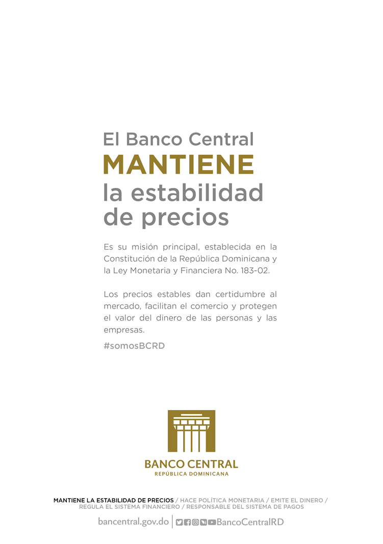 Mantiene la estabilidad de precios