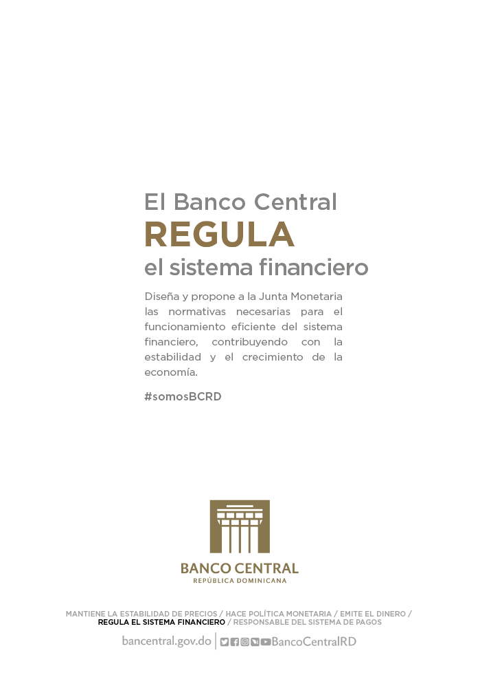 Regula el Sistema Financiero
